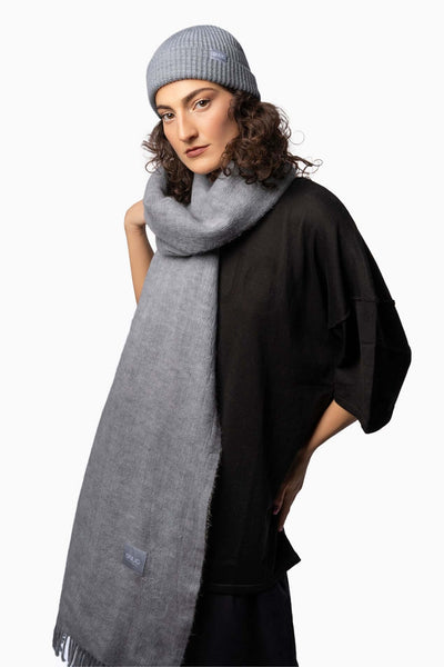 Silver Oversize Wrapper - snugbrandwear